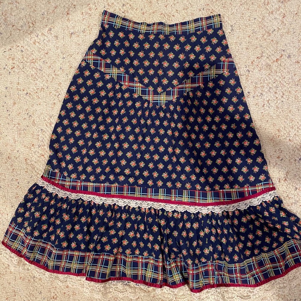 Vintage Gunne Sax 70’s Hippy Prairie Skirt